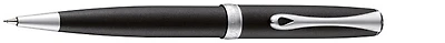 Porte mine Diplomat, série Excellence A² Noir mat/Chrome mat