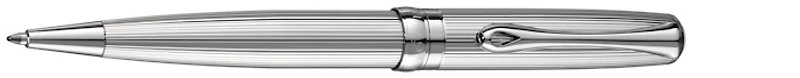 Stylo bille Diplomat, série Excellence A² Chrome guilloché