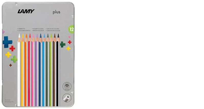 Ensemble de crayons de couleur Lamy, série Plus