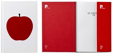 Carnet de notes (A5) PdiPigna, série Enzo Mari La Mela (Ligné, 148mm x 210mm)