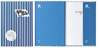 PdiPigna Notebook (A5), Bella Copia series Blue (Ruled, 148mm x 210mm)
