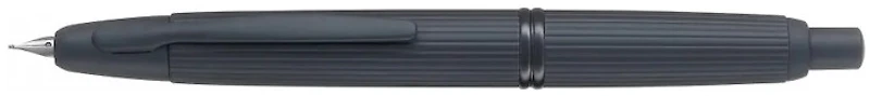 Stylo plume Pilot, série Capless Stripes Noir mat