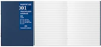 Traveler's Company Notebook refill, Notebook Passport Size Refill series White (Ruled, 89mm x 124mm)