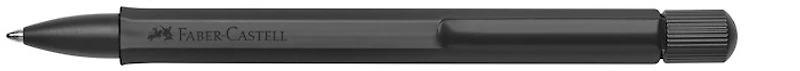 Stylo bille Faber-Castell Design, série Hexo Noir Mat