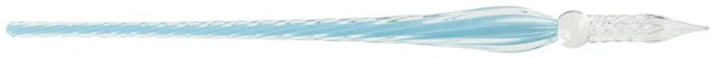 Plume de verre Herbin, série Verre Bleu Azur (Torsadée - 19 cm)