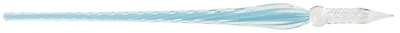 Herbin Glass pen, Glass series Azure blue (Twisted - 19 cm)