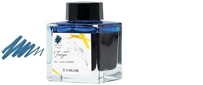 Sailor ink bottle, Manyo 5th Anniversary series Dew-Tsuyu ink - 50ml