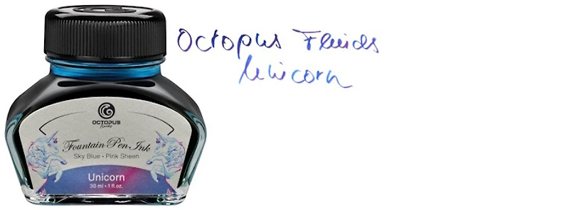 Octopus Fluids Ink bottle, Sheen series Unicorn ink (30ml)