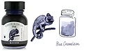 Bouteille d'encre Octopus Fluids, série Write & Draw Ink Encre bleue (Chameleon) - 50ml