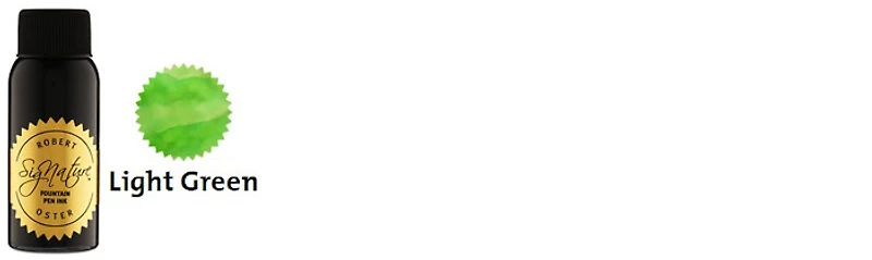 Robert Oster Ink bottle, Greens series (Light Green) 50ml