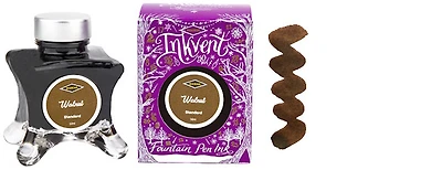 Diamine Ink bottle, Inkvent Purple Edition series Walnut ink (50ml)