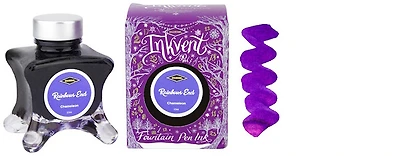 Bouteille d'encre Diamine, série Inkvent Purple Edition Encre Rainbows End (50ml)