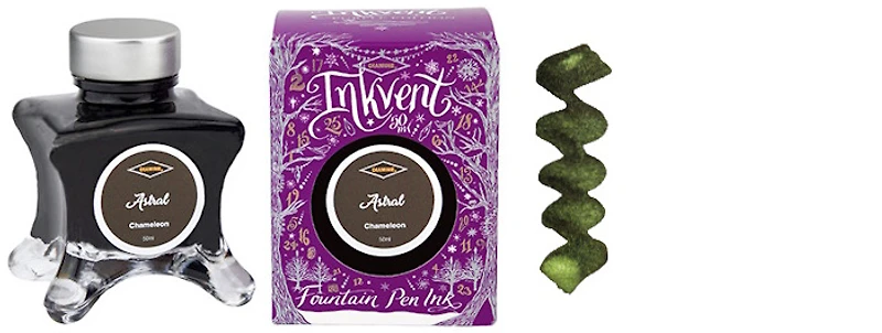 Diamine Ink bottle, Inkvent Purple Edition series Astral ink (50ml)