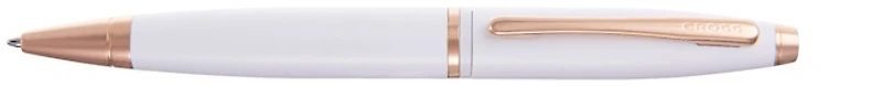 Stylo bille Cross, série Calais Blanc PGT
