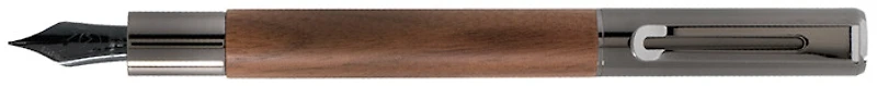 Stylo plume Monteverde, série Ritma Walnut Bois de noyer