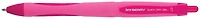 Serve Retractable Gel pen, Berry series Pink ink