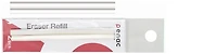 Gommes de remplacement Penac, série Rub Out Bold Blanches (Paquet de 2)