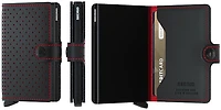 Secrid Card case, Miniwallet Perforated series Black-Red  