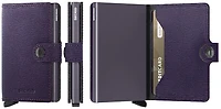 Porte-cartes Secrid, série Miniwallet Crisple Mauve