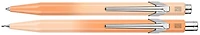 Caran d'Ache Ballpoint pen & mechanical pencil (0.5mm) set, 849 & 844 Sunset Sky Special Edition series Orange