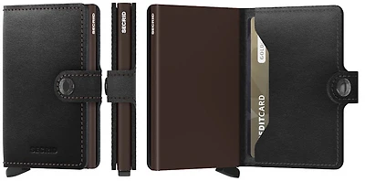 Secrid Card case, Miniwallet Original series Black-Brown