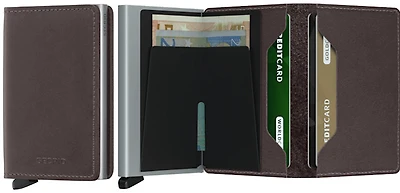 Secrid Card case, Slimwallet Original series Dark brown  