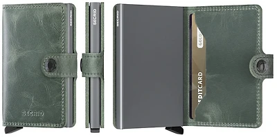 Secrid Card case, Miniwallet Vintage series Sage