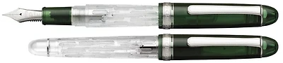 Stylo plume Platinum, série Édition Limitée 3776 Century Fuji Vert - Fuji Unkei Kasumi 