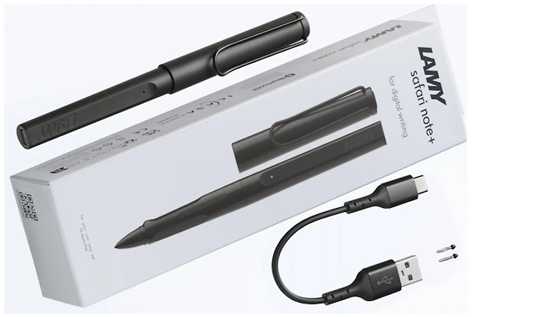 Stylo digital Lamy, série Safari Note + Noir (All black)