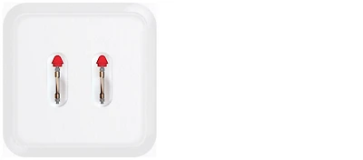 Pièces de remplacement Lamy, série Safari Note + Rouge (Paquet de 2)