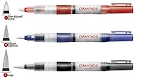 Caran d'Ache Water brushes, Art series (Set of 3)
