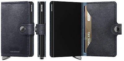 Secrid Card case, Premium Miniwallet series Navy (Basco Navy)
