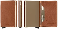 Porte-cartes Secrid, série Slimwallet Veg Caramel (Caramello-Sand)