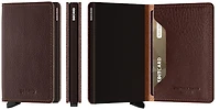 Porte-cartes Secrid, série Slimwallet Veg Brun foncé (Espresso-Brown)