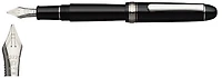 Platinum Fountain pen, 3776 Century series Black RT (Music)