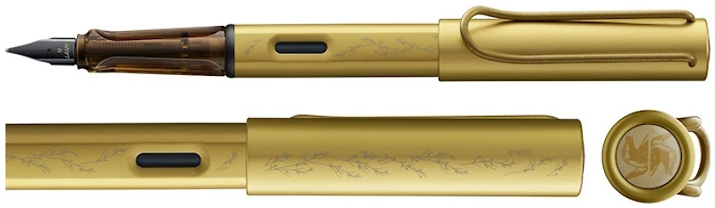 Lamy Fountain pen, Al-star Harry Potter Special Edition series Gold (Hufflepuff)