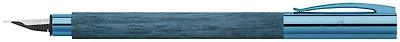 Stylo plume Faber-Castell Design, série Édition Limitée Ambition Wood Bleu