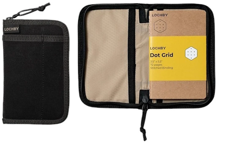 Lochby Notebook, Pocket Journal series Black