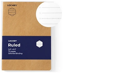 Recharge de carnet A5 Lochby
