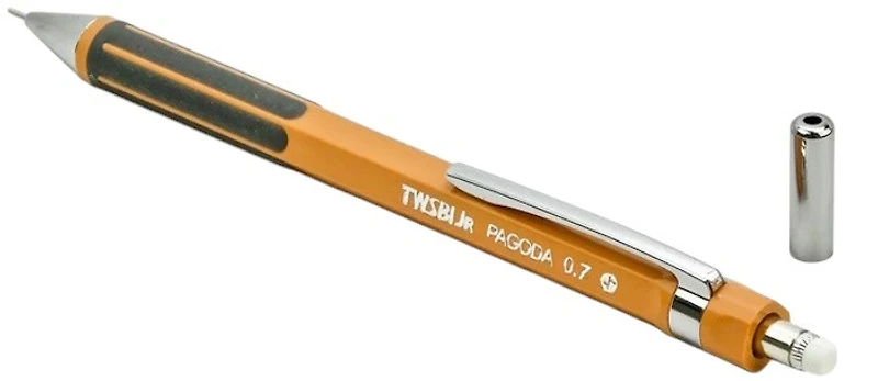 Porte mine TWSBI, série Jr Pagoda Marmelade (0.7mm)