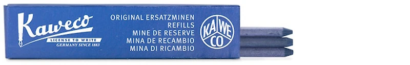 Mine 5.6mm Kaweco, série Accessoires Tout usage - Bleu (3/boîte)