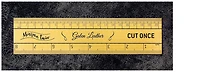 Galen Leather Co. Ruler, Brass Accessories series