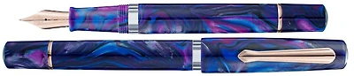 Nahvalur Fountain pen, Schuylkill series Cichlid Purple  