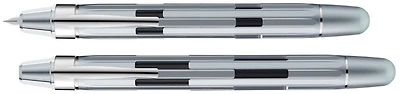 Stylo plume Nahvalur, série Eclipse Pure Argent