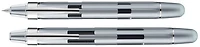 Stylo plume Nahvalur, série Eclipse Pure Argent