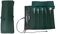 Étui pour stylo TWSBI, série Leather Roll Case Vert forêt