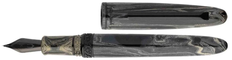 Esterbrook Standard Fountain pen, Astronaut Estie series Black & Charcoal (Cartridge / Converter)