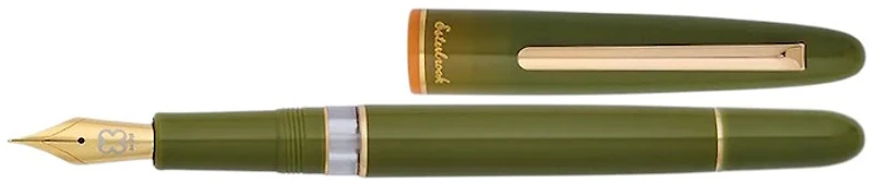 Esterbrook Fountain pen, Back to the Land Estie series Quirky Leaf (Integrated pump)