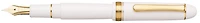 Platinum Fountain pen, 3776 Century series Chenonceau White GT