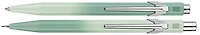 Caran d'Ache Ballpoint pen & mechanical pencil (0.5mm) set, 849 & 844 Misty Forest Special Edition series Green